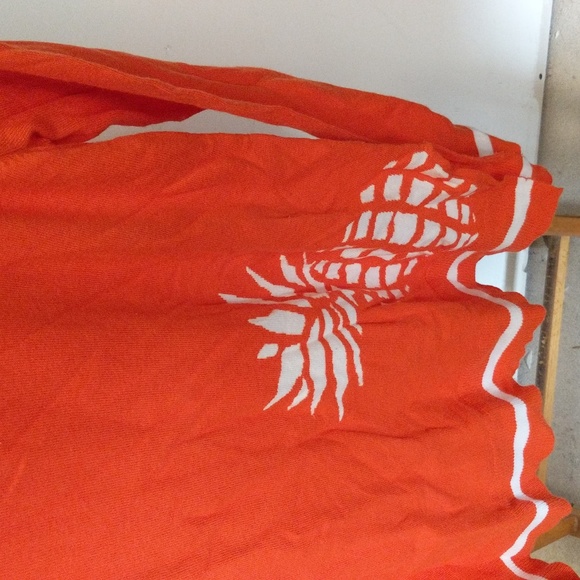 Macbeth Collection Orange Beach Cover Up - Picture 3 of 4